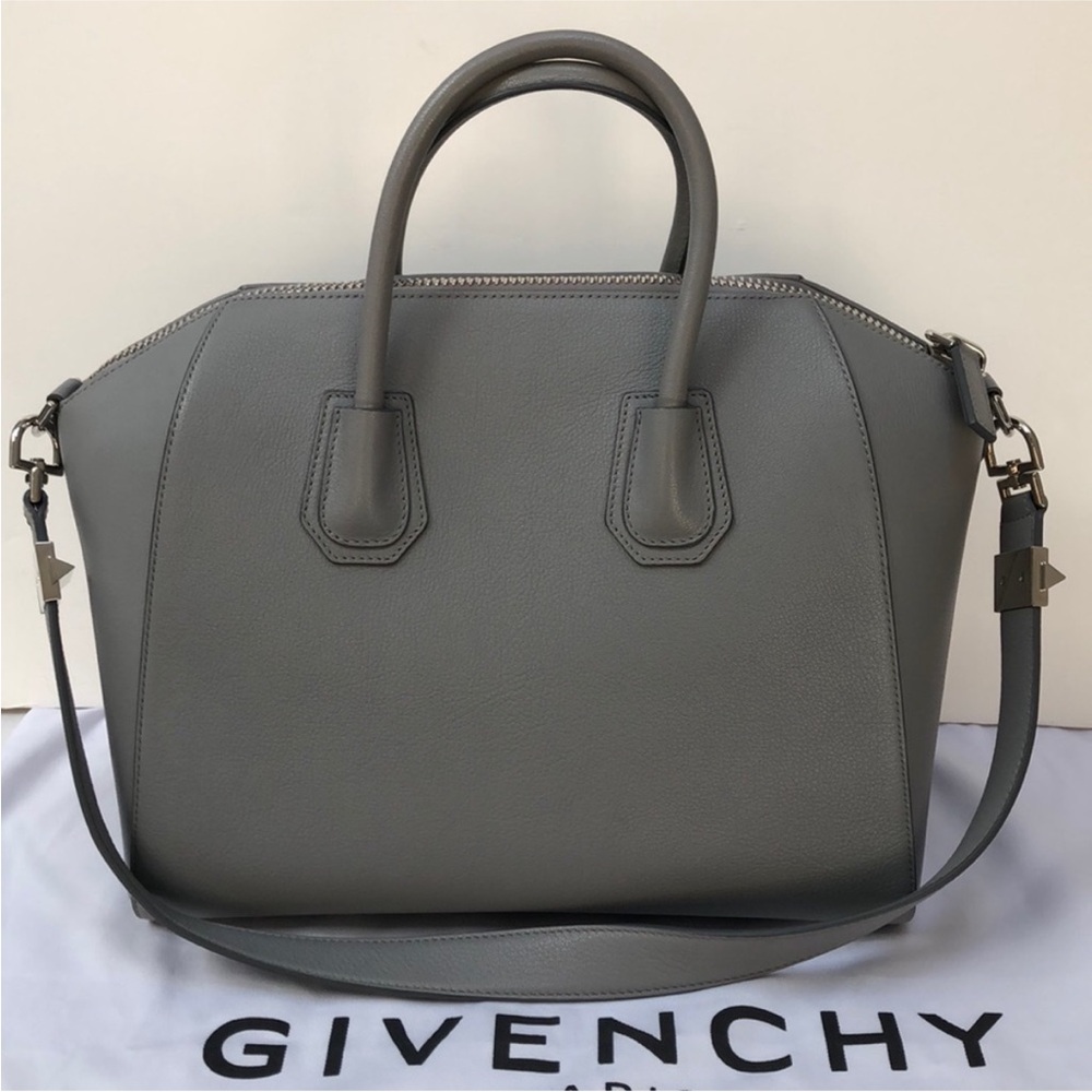 Givenchy Gray Leather Women's Bag